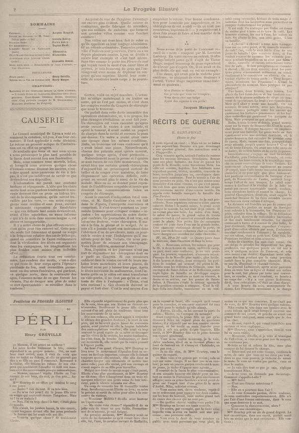 
						Affichage en mode lecture de la page
					