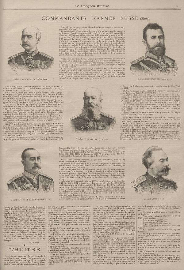 Commandants d'armée russe (suite)