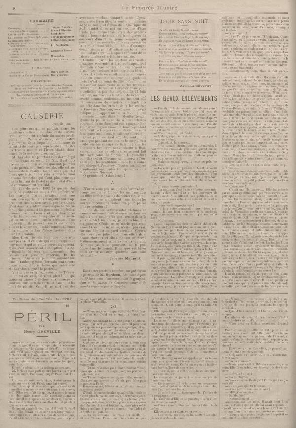 
						Affichage en mode lecture de la page
					