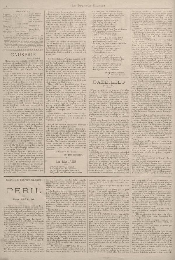 
						Affichage en mode lecture de la page
					