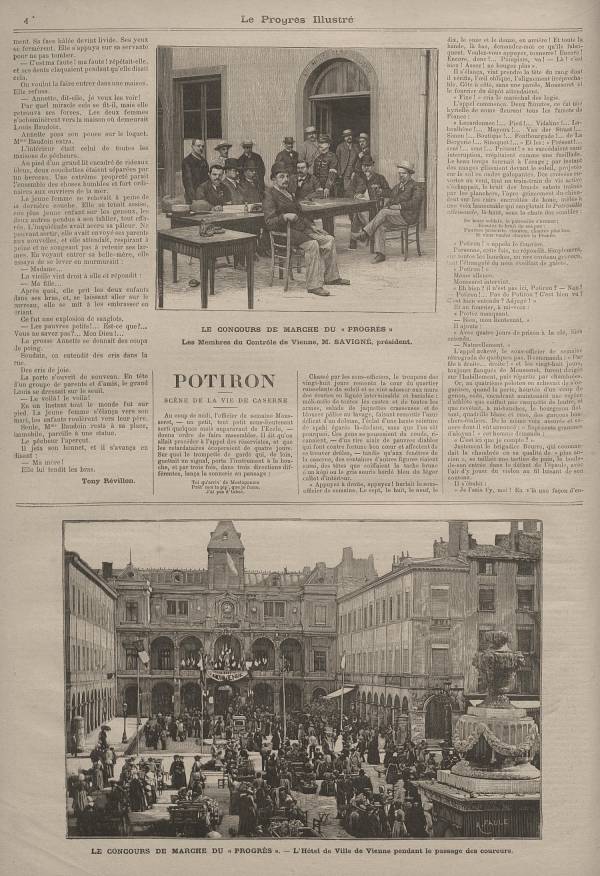 
						Affichage en mode lecture de la page
					