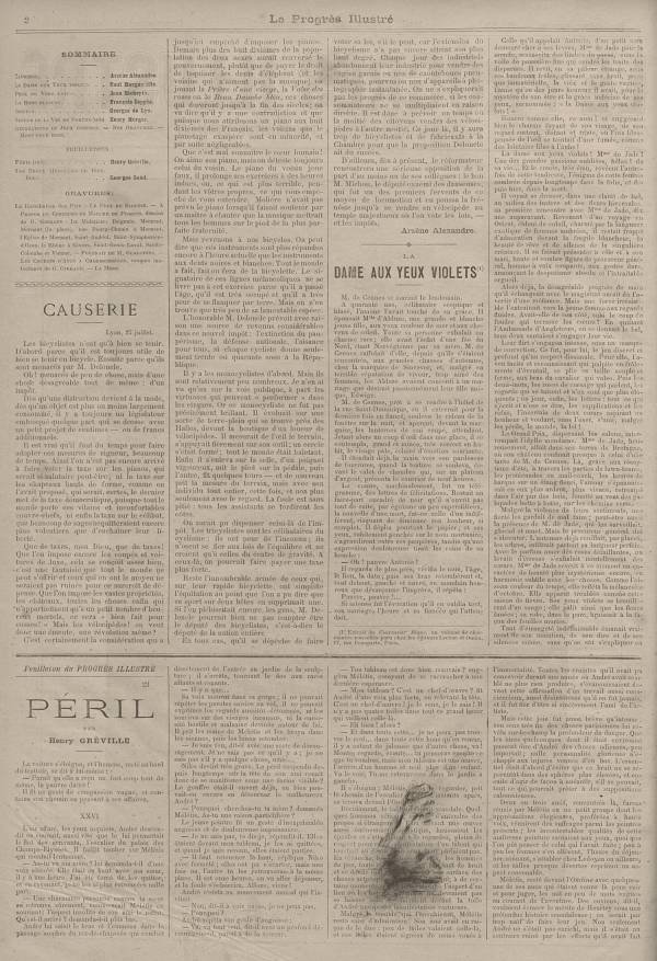 
						Affichage en mode lecture de la page
					