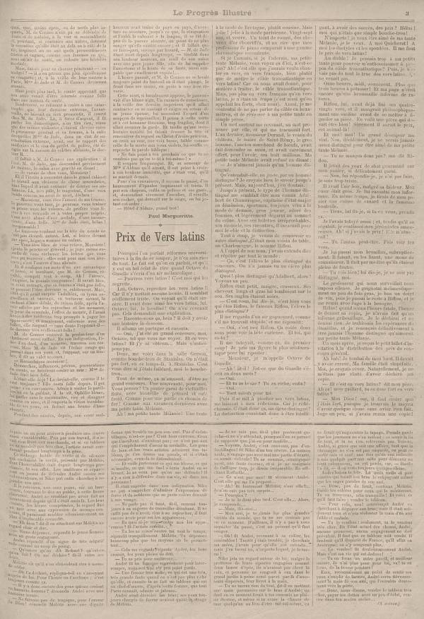 
						Affichage en mode lecture de la page
					