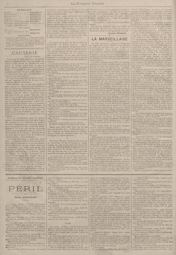 
						Affichage en mode lecture de la page
					