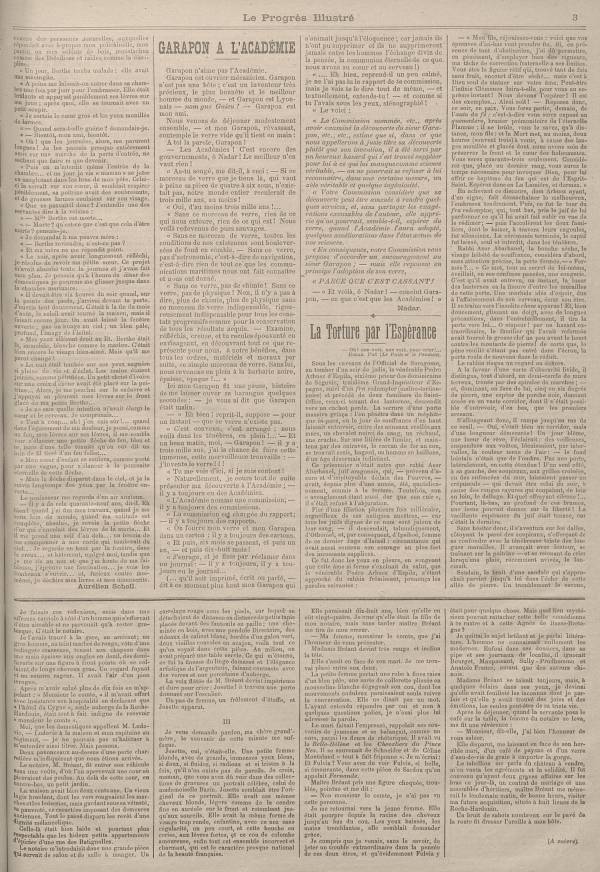 
						Affichage en mode lecture de la page
					