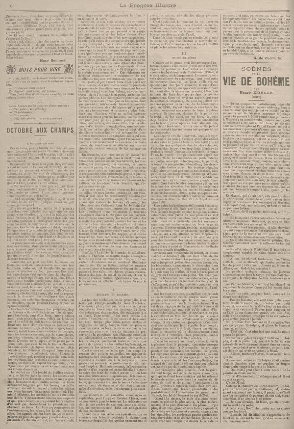 
						Affichage en mode lecture de la page
					