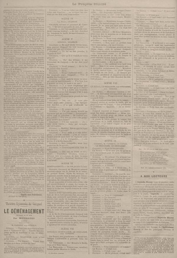 
						Affichage en mode lecture de la page
					