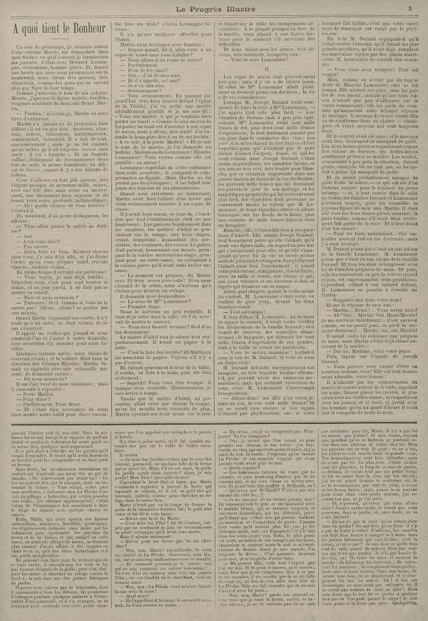 
						Affichage en mode lecture de la page
					