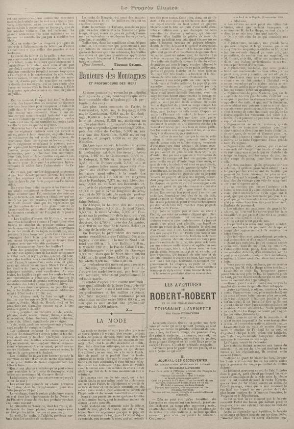 
						Affichage en mode lecture de la page
					