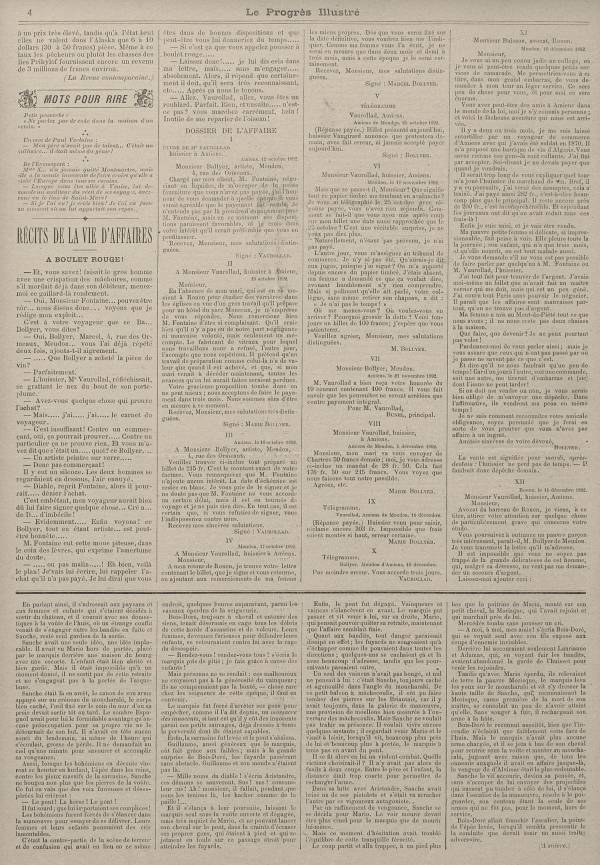 
						Affichage en mode lecture de la page
					