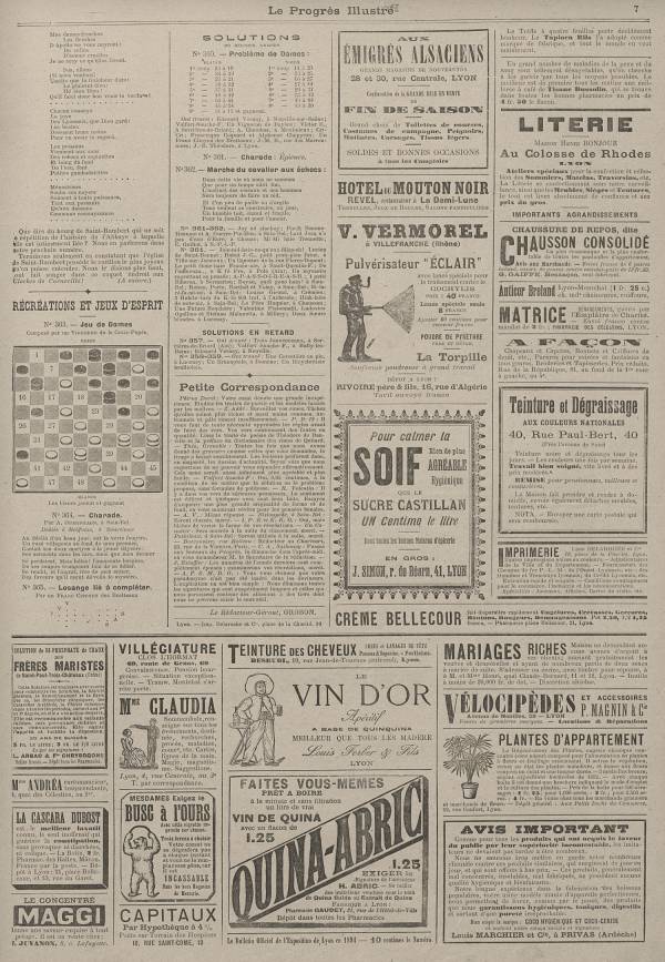 
						Affichage en mode lecture de la page
					