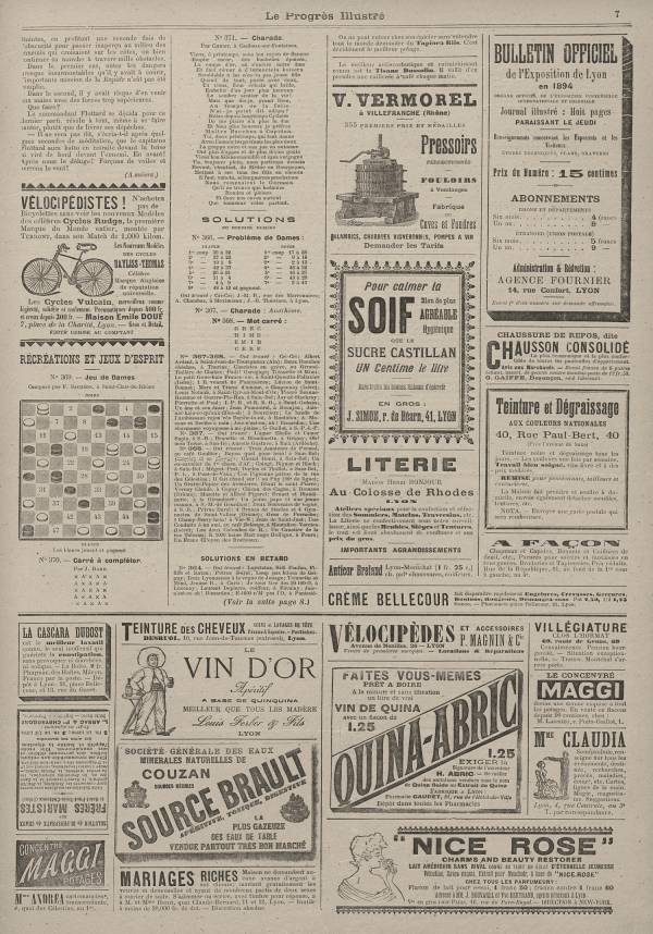 
						Affichage en mode lecture de la page
					