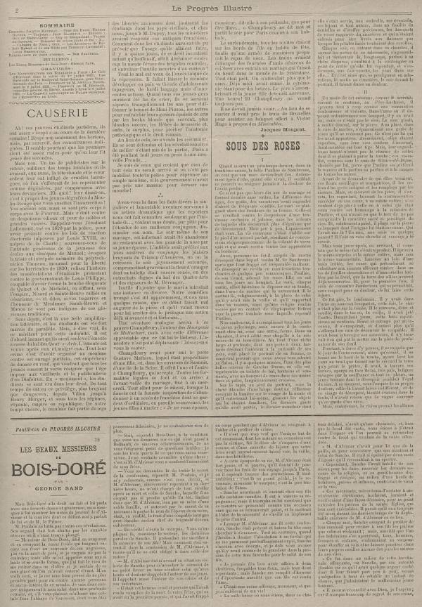 
						Affichage en mode lecture de la page
					