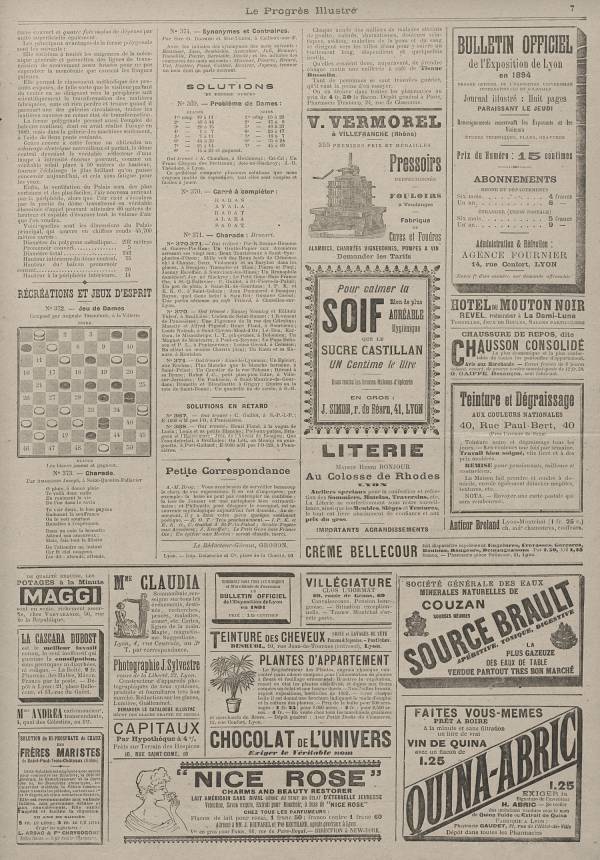 
						Affichage en mode lecture de la page
					