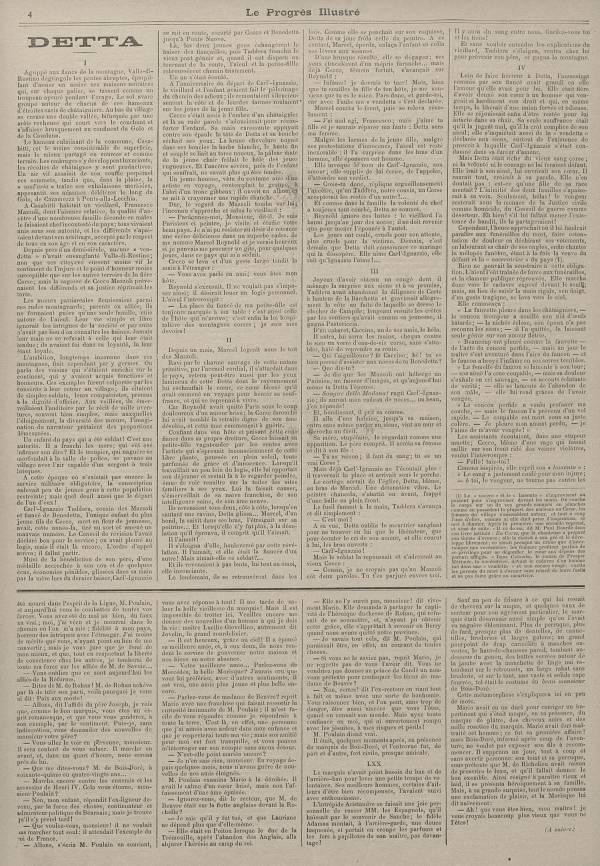 
						Affichage en mode lecture de la page
					