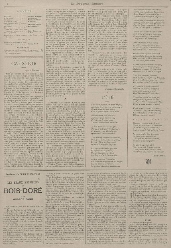 
						Affichage en mode lecture de la page
					