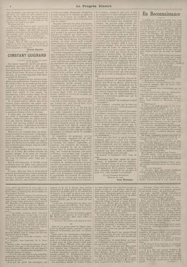 
						Affichage en mode lecture de la page
					