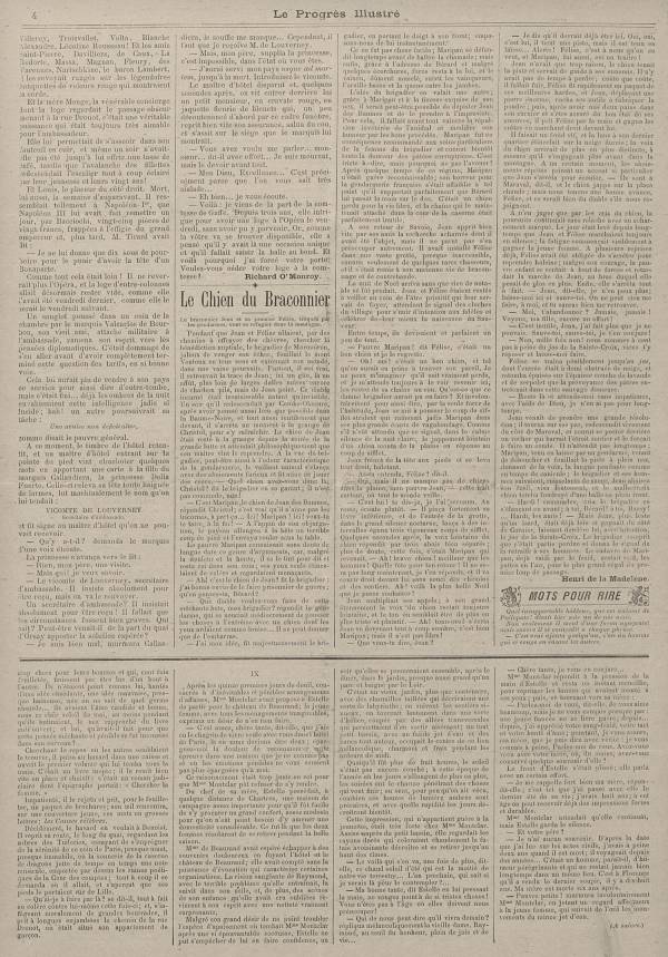 
						Affichage en mode lecture de la page
					