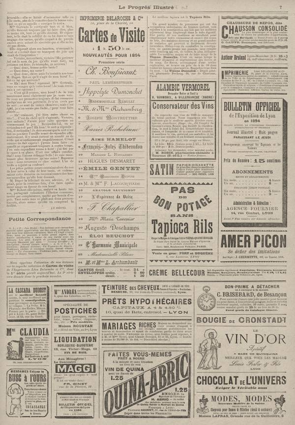 
						Affichage en mode lecture de la page
					