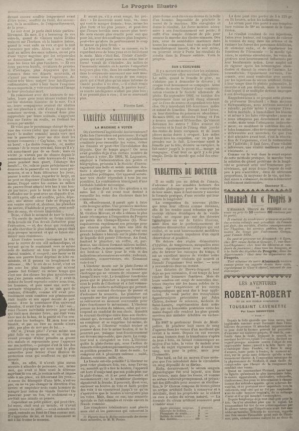 
						Affichage en mode lecture de la page
					