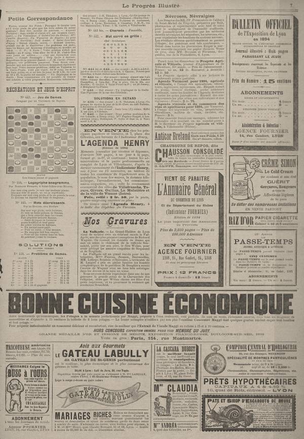 
						Affichage en mode lecture de la page
					