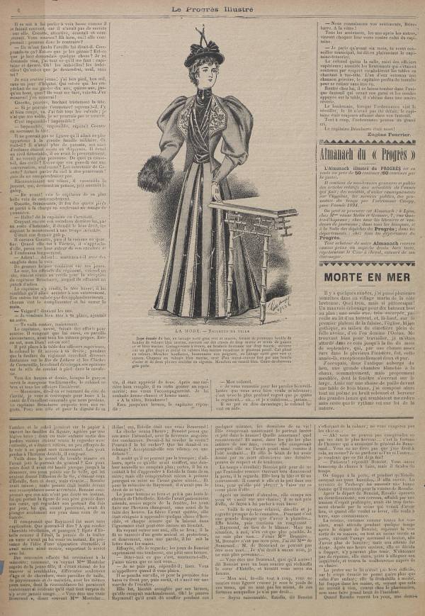 
						Affichage en mode lecture de la page
					