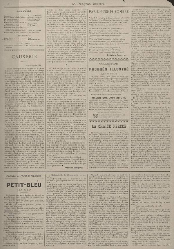 
						Affichage en mode lecture de la page
					
