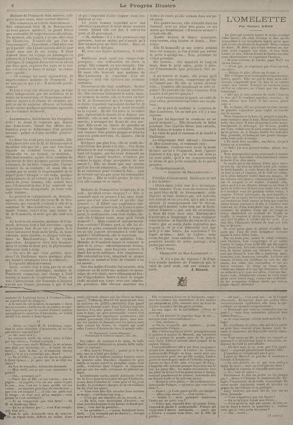 
						Affichage en mode lecture de la page
					