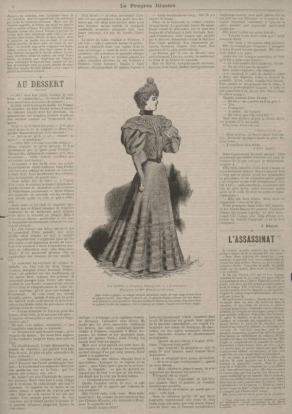 
						Affichage en mode lecture de la page
					