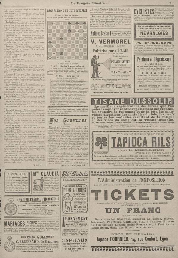 
						Affichage en mode lecture de la page
					