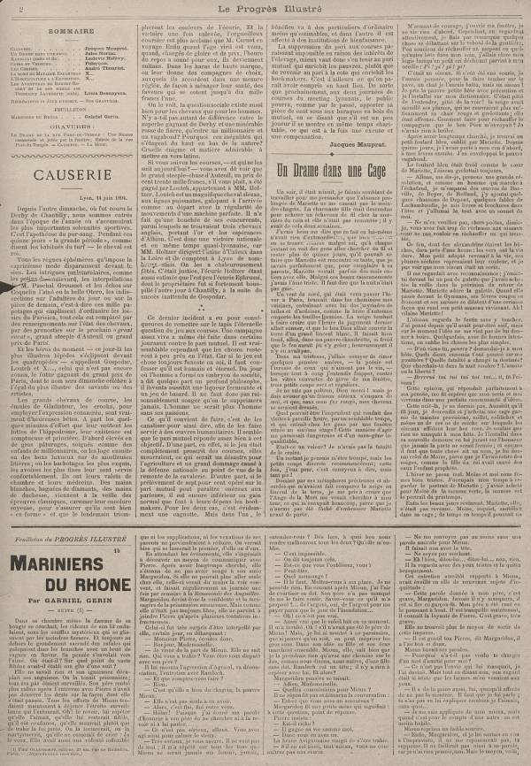 
						Affichage en mode lecture de la page
					