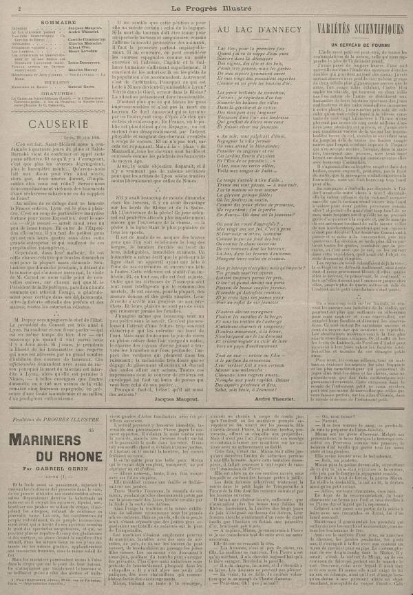 
						Affichage en mode lecture de la page
					