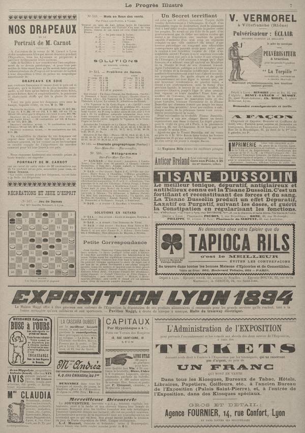 
						Affichage en mode lecture de la page
					