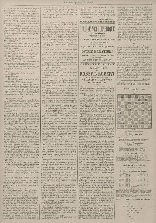 
						Affichage en mode lecture de la page
					