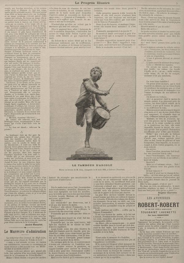 
						Affichage en mode lecture de la page
					