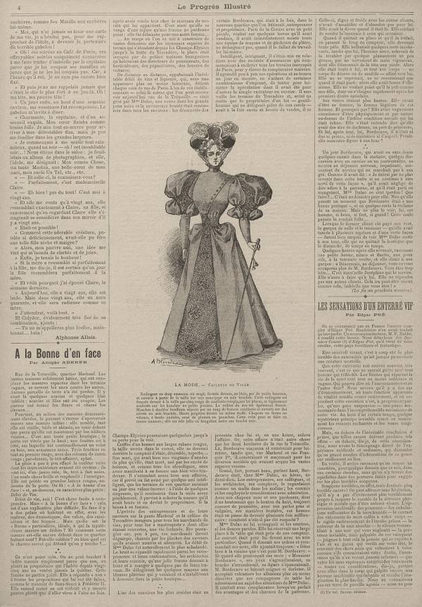 
						Affichage en mode lecture de la page
					