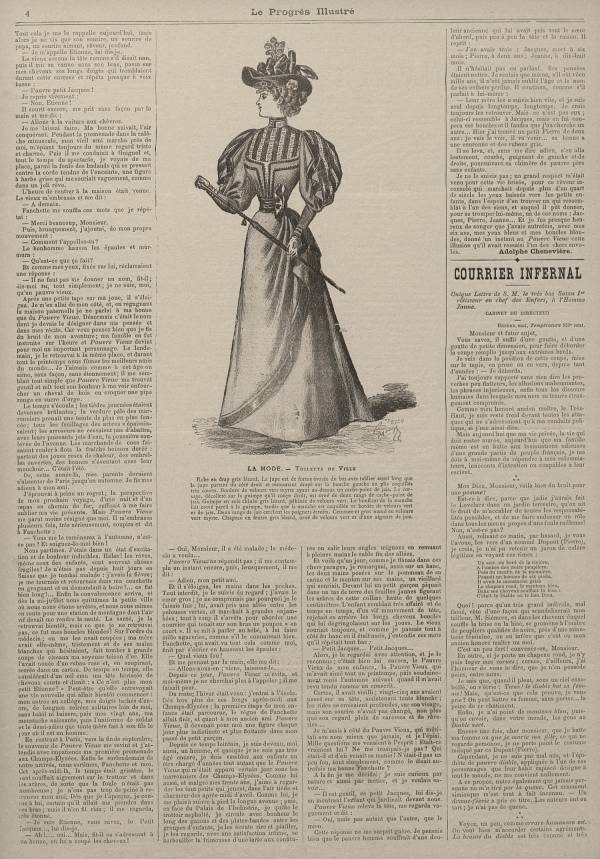 
						Affichage en mode lecture de la page
					