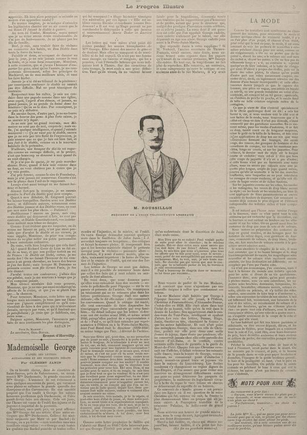 
						Affichage en mode lecture de la page
					