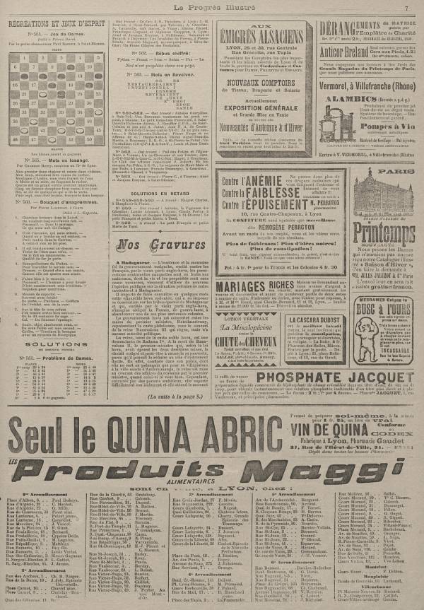 
						Affichage en mode lecture de la page
					