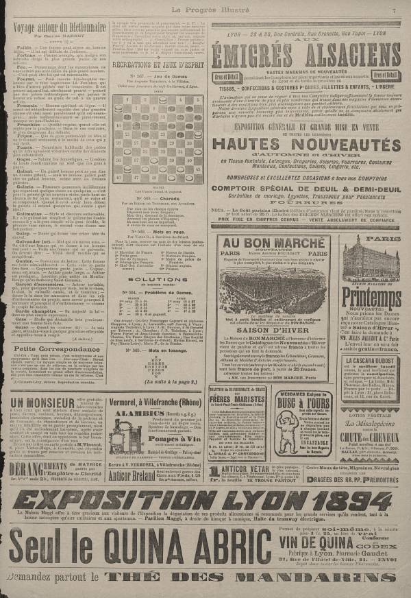 
						Affichage en mode lecture de la page
					