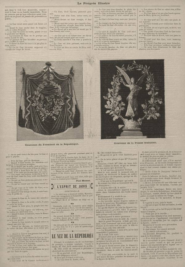 
						Affichage en mode lecture de la page
					