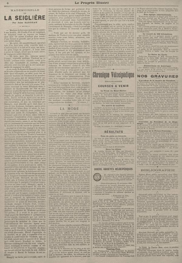 
						Affichage en mode lecture de la page
					