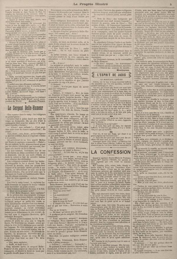 
						Affichage en mode lecture de la page
					