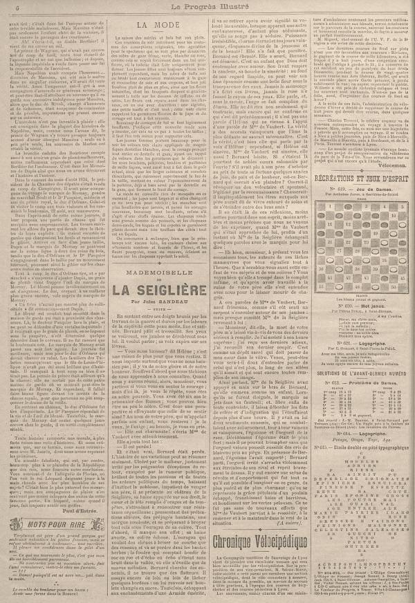 
						Affichage en mode lecture de la page
					