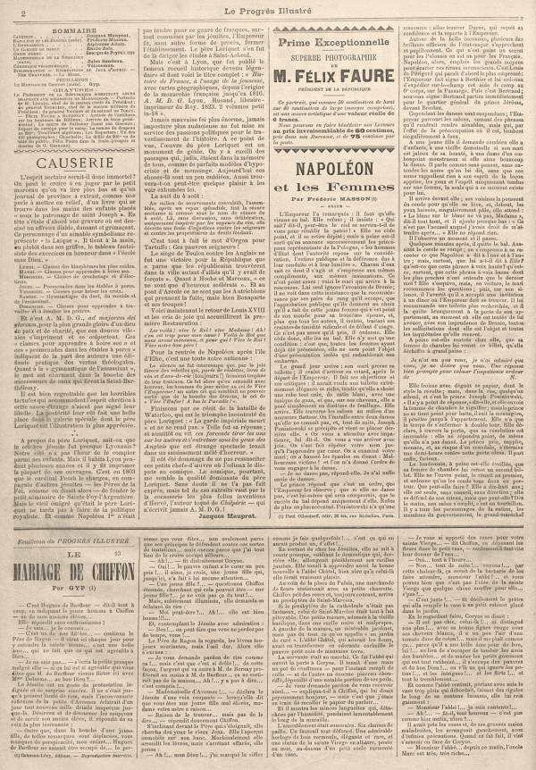 
						Affichage en mode lecture de la page
					