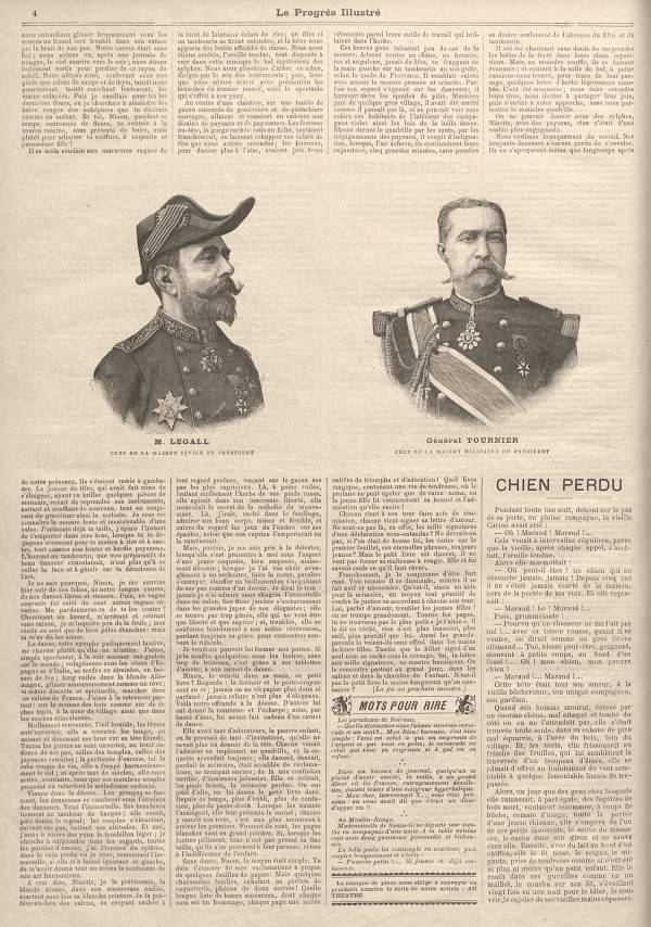 
						Affichage en mode lecture de la page
					