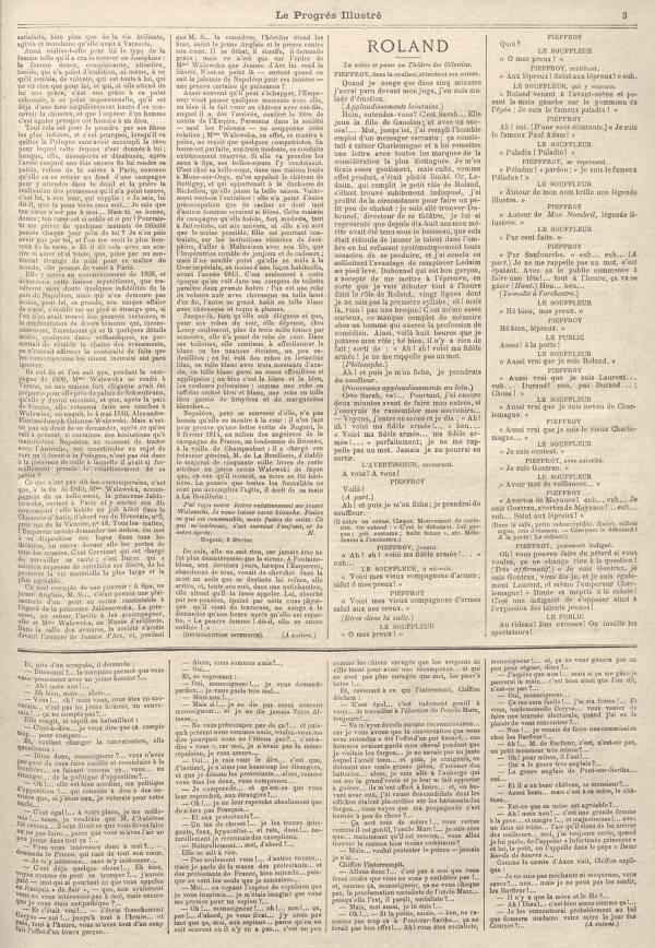 
						Affichage en mode lecture de la page
					