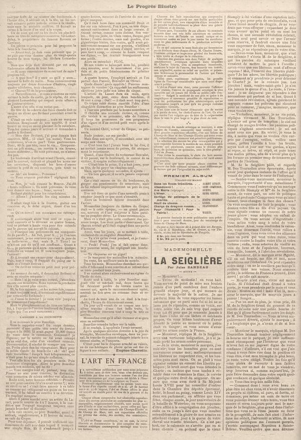 
						Affichage en mode lecture de la page
					