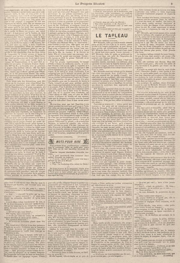 
						Affichage en mode lecture de la page
					