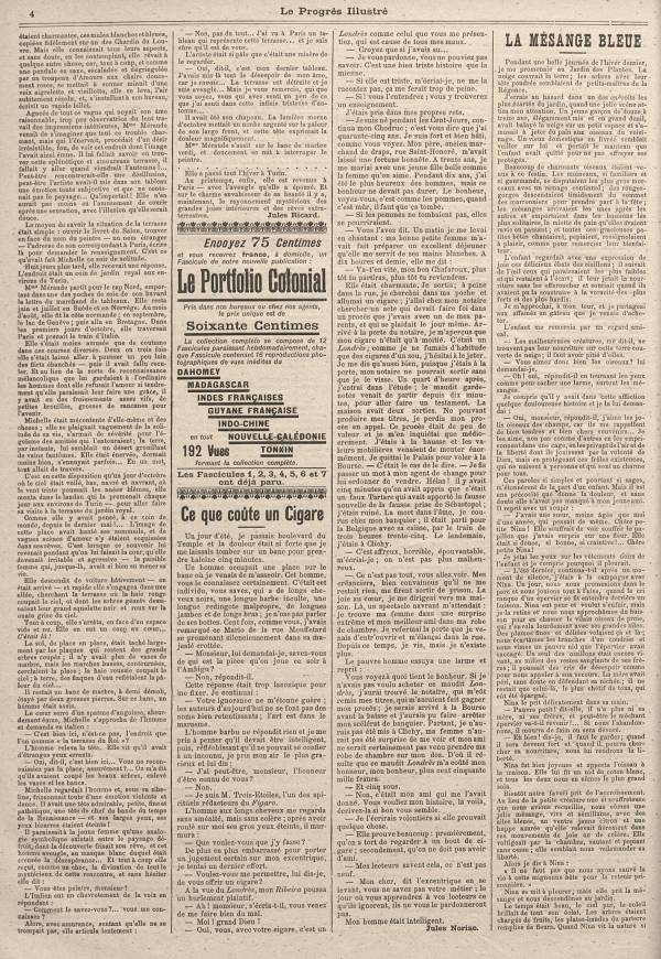 
						Affichage en mode lecture de la page
					